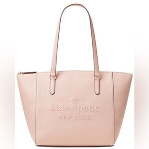 Kate Spade New York Sienna Leather Blush Pink Tote